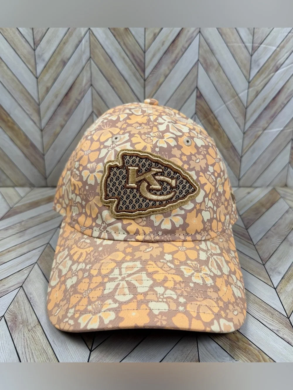 New Era Kansas City Chiefs 9TWENTY Floral Adjustable Hat Women's NFL